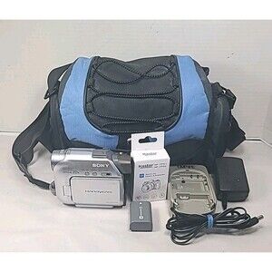 Sony Handycam MiniDV Digital Camcorder DCR-HC21 Tested New Battery W/Bag